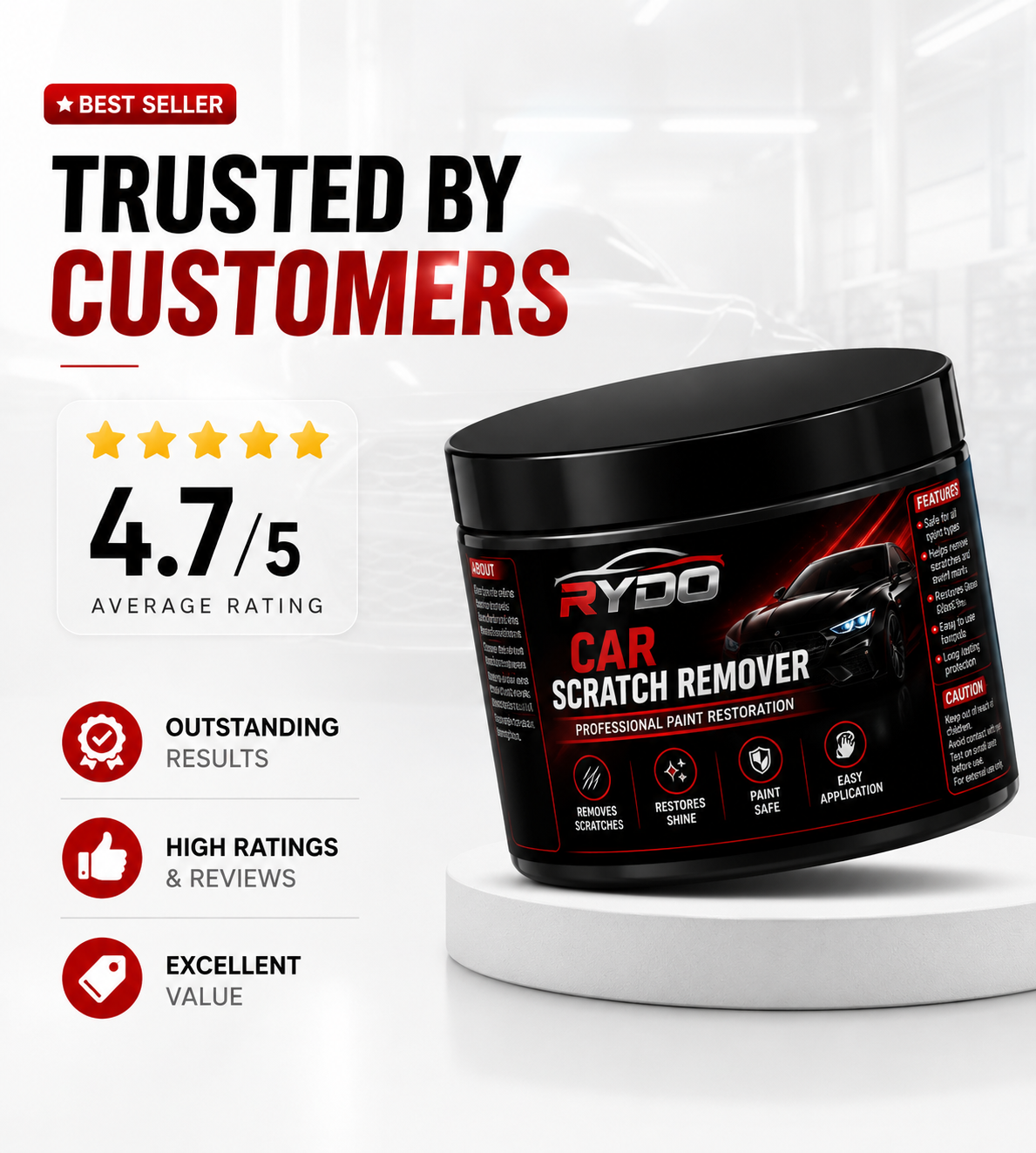 Scratch Remover & Repair Compound