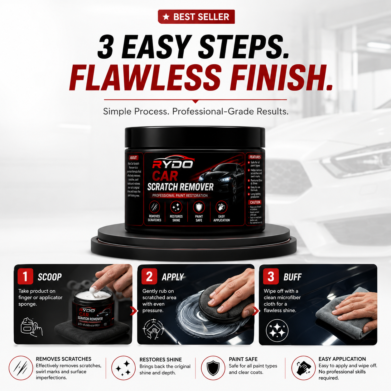 Scratch Remover & Repair Compound